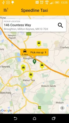 Speedline Taxi android App screenshot 2